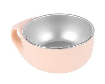 KikkaBoo Bowl stainless steel 200ml Cat Pink საბავშვო ჭურჭელი, 3 image
