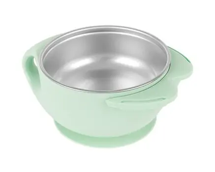 KikkaBoo Bowl stainless steel 200ml Cat Mint საბავშვო ჭურჭელი, 3 image