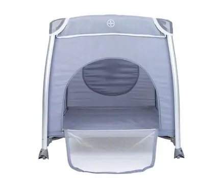 KikkaBoo Dreamy Bear Grey საწოლ-მანეჟი, 10 image