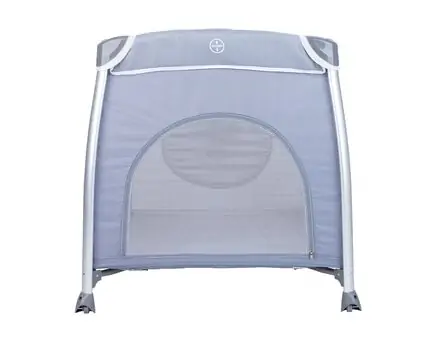 KikkaBoo Dreamy Bear Grey საწოლ-მანეჟი, 9 image