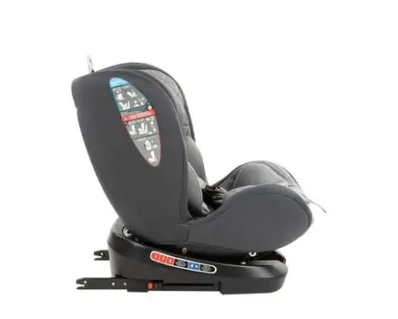 KikkaBoo Armadillo ISOFIX Grey მანქანის სავარძელი (ქარსითი), 5 image