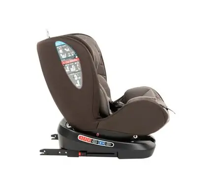 KikkaBoo Armadillo ISOFIX Beige მანქანის სავარძელი (ქარსითი), 5 image