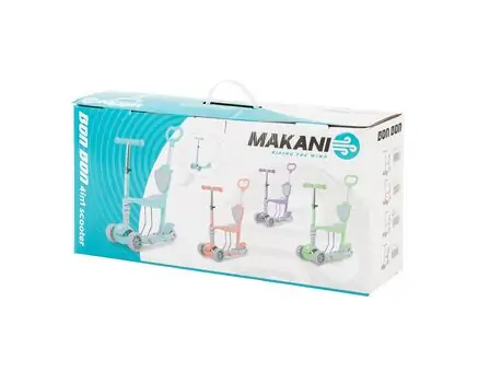 Makani Scooter BonBon 4in1 Candy Lilac ტრანსფორმერი სკუტერი (სამაკატი), 10 image