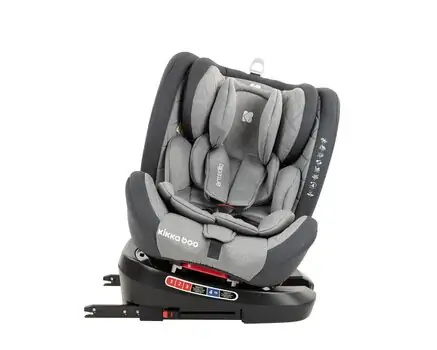 KikkaBoo Armadillo ISOFIX Grey მანქანის სავარძელი (ქარსითი), 6 image