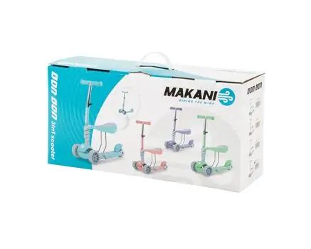 Makani Scooter BonBon 3in1 Candy Lilac ტრანსფორმერი სკუტერი (სამაკატი), 7 image