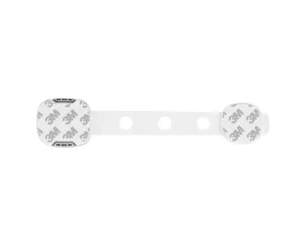 KikkaBoo Multi-purpose lock 1 pcs White კარადის ჩამკეტი, 3 image