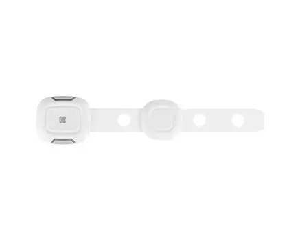 KikkaBoo Multi-purpose lock 1 pcs White კარადის ჩამკეტი, 4 image