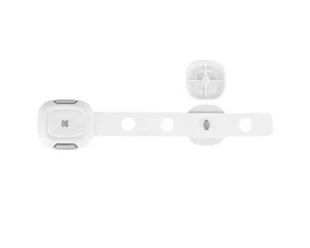 KikkaBoo Multi-purpose lock 1 pcs White კარადის ჩამკეტი, 2 image