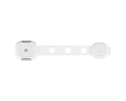 KikkaBoo Multi-purpose lock 1 pcs White კარადის ჩამკეტი