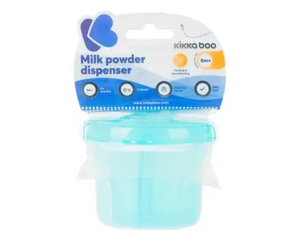 KikkaBoo Milk powder dispenser 2 in 1 Blue რძის ფხვნილის შესანახი კონტეინერი, 8 image