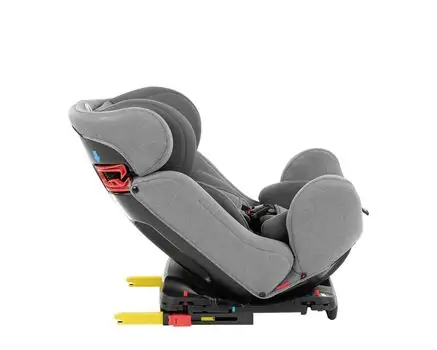 KikkaBoo-ს მანქანის სავარძელი (ქარსითი) 4 Safe ISOFIX Dark Grey 2020, 5 image