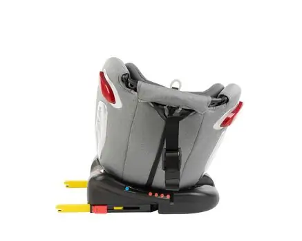 KikkaBoo-ს მანქანის სავარძელი (ქარსითი) Cruz ISOFIX Dark Grey, 11 image