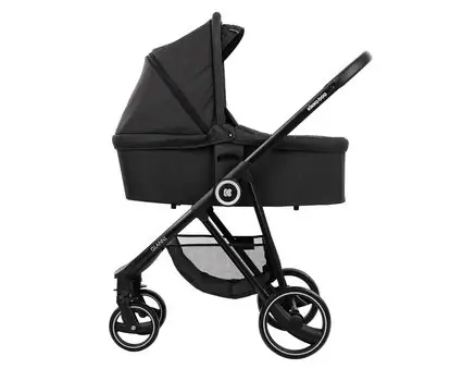 KikkaBoo Gianni Black 4in1 საბავშვო ეტლის კომპლექტი, 7 image