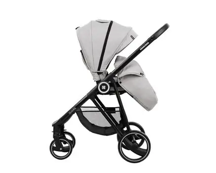 KikkaBoo Gianni Grey 4in1 საბავშვო ეტლის კომპლექტი, 9 image