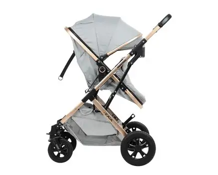KikkaBoo Kaia Light Grey 3in1 საბავშვო ეტლის კომპლექტი, 4 image