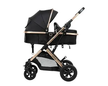 KikkaBoo Kaia Black 3in1 საბავშვო ეტლის კომპლექტი, 7 image
