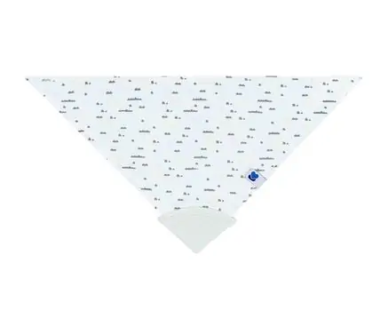 KikkaBoo Bandana bib with teether Savanna Pattern Mint საბავშვო წინსაფარი