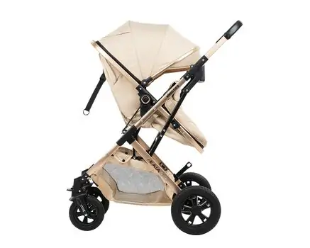 KikkaBoo Kaia Beige 3in1 საბავშვო ეტლის კომპლექტი, 4 image