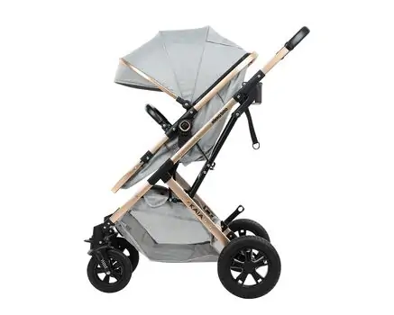 KikkaBoo Kaia Light Grey 3in1 საბავშვო ეტლის კომპლექტი, 6 image