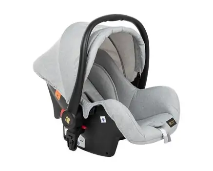 KikkaBoo Kaia Light Grey 3in1 საბავშვო ეტლის კომპლექტი, 13 image