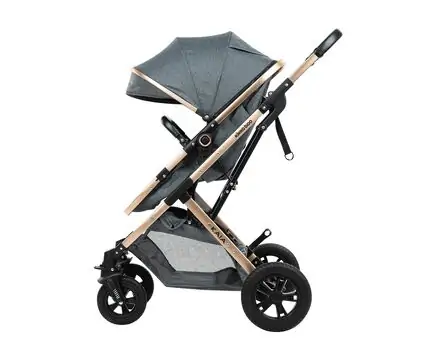 KikkaBoo Kaia Dark Grey 3in1 საბავშვო ეტლის კომპლექტი, 6 image