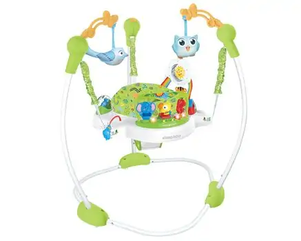 KikkaBoo-ს ჯამფერი Stationary Jumper Forest fun Green