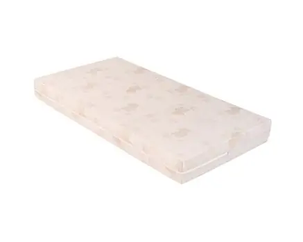 KikkaBoo Extra Comfort Bear Beige 60х120х8cm მატრასი ბამბის ზედაპირით