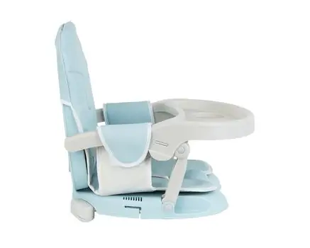 KikkaBoo Booster seat Pappo Blue საკვები სკამ-მაგიდა, 5 image