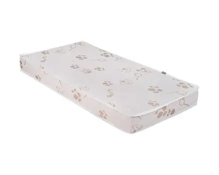 KikkaBoo Mattress Memory Comfort Horses Pink 60х120х12cm მატრასი ბამბის ზედაპირით