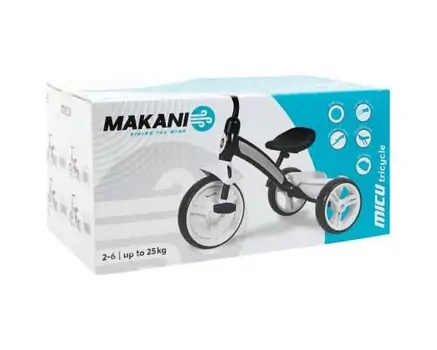 Makani Tricycle Micu Blue საბავშვო ველოსიპედი, 3 image