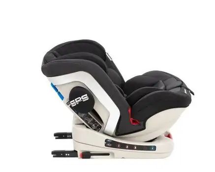 KikkaBoo Car seat 4 Strong ISOFIX Grey მანქანის სავარძელი (ქარსითი), 3 image