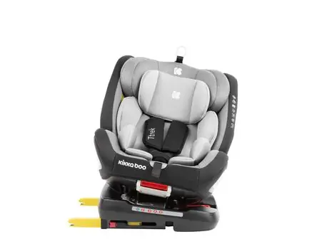 KikkaBoo Ttrek Light Grey მანქანის სავარძელი (ქარსითი), 6 image