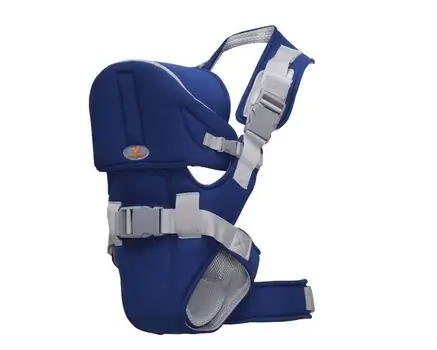 Cangaroo Baby Carrier Carry go 2 blue - ახალშობილის კენგურუ