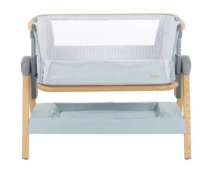 KikkaBoo Nanna Mint Wood ახალშობილის საწოლი, 8 image