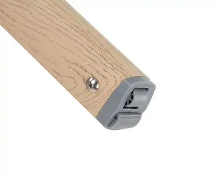 KikkaBoo Nanna Mint Wood ახალშობილის საწოლი, 10 image