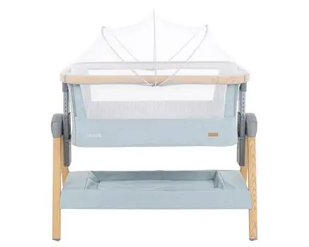 KikkaBoo Nanna Mint Wood ახალშობილის საწოლი, 3 image