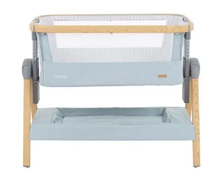 KikkaBoo Nanna Mint Wood ახალშობილის საწოლი, 4 image