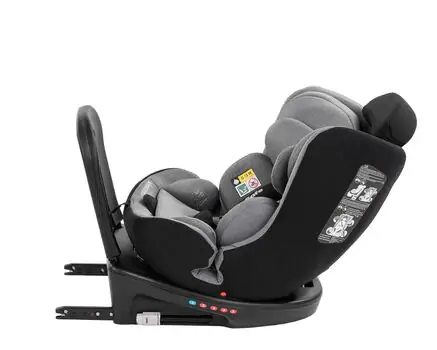 KikkaBoo Car seat I-Safe I-Size Dark Grey მანქანის სავარძელი (ქარსითი), 12 image