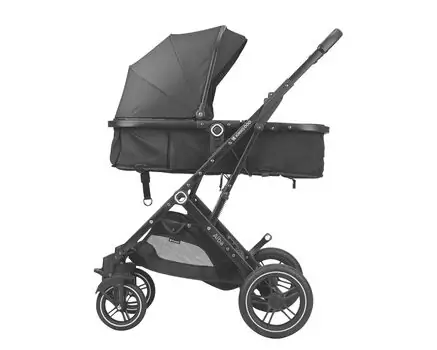 KikkaBoo Alba Black 3in1 საბავშვო ეტლის კომპლექტი, 2 image