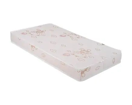 KikkaBoo Mattress Memory Comfort Bear Beige 60х120х12cm მატრასი ბამბის ზედაპირით