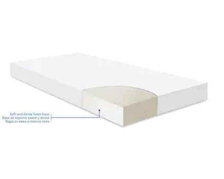 KikkaBoo Mattress Fantasia 60x120x7cm Clouds Blue ბამბის მატრასი, 3 image