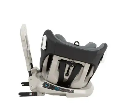 KikkaBoo Twister (ISOFIX) Grey მანქანის სავარძელი (ქარსითი), 7 image