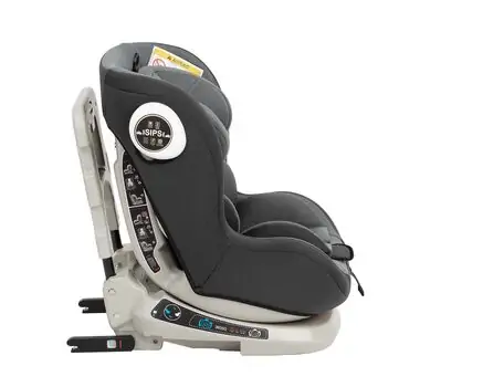 KikkaBoo Twister (ISOFIX) Grey მანქანის სავარძელი (ქარსითი), 5 image