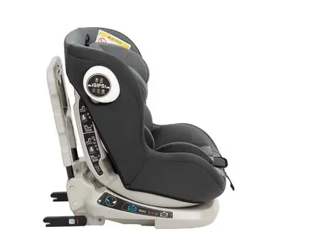 KikkaBoo Twister (ISOFIX) Black  მანქანის სავარძელი (ქარსითი), 4 image