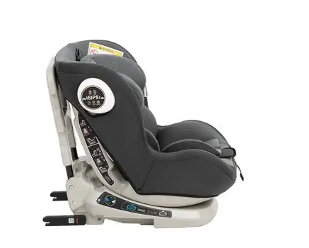 KikkaBoo Twister (ISOFIX) Black  მანქანის სავარძელი (ქარსითი), 5 image