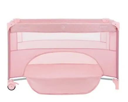 Kikkaboo Baby Cot 2 levels Nighty Night Pink - საბავშვო ორ დონიანი საწოლი, 6 image