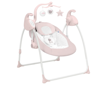 Kikkaboo Electrical swing Alanni Dream Big Pink - საბავშვო ელექტრო შეზლონგი