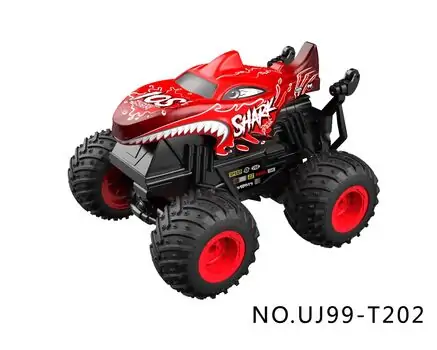 Mini Monster Truck Pull Red - დისტანციურად მართვადი მანქანა