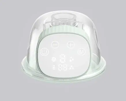 KikkaBoo Wearable electric breast pump Noa Mint ელექტრო რძის გამოსაწველი, 2 image