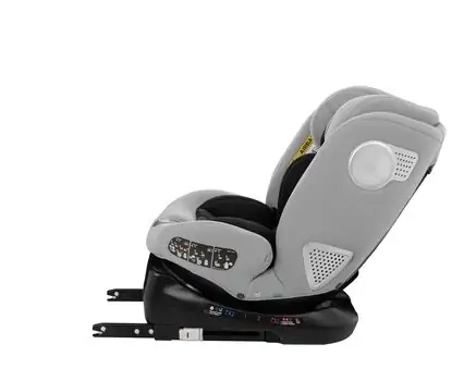 KikkaBoo i-Moove i-SIZE Dark Grey - მანქანის სავარძელი (ქარსითი), 11 image